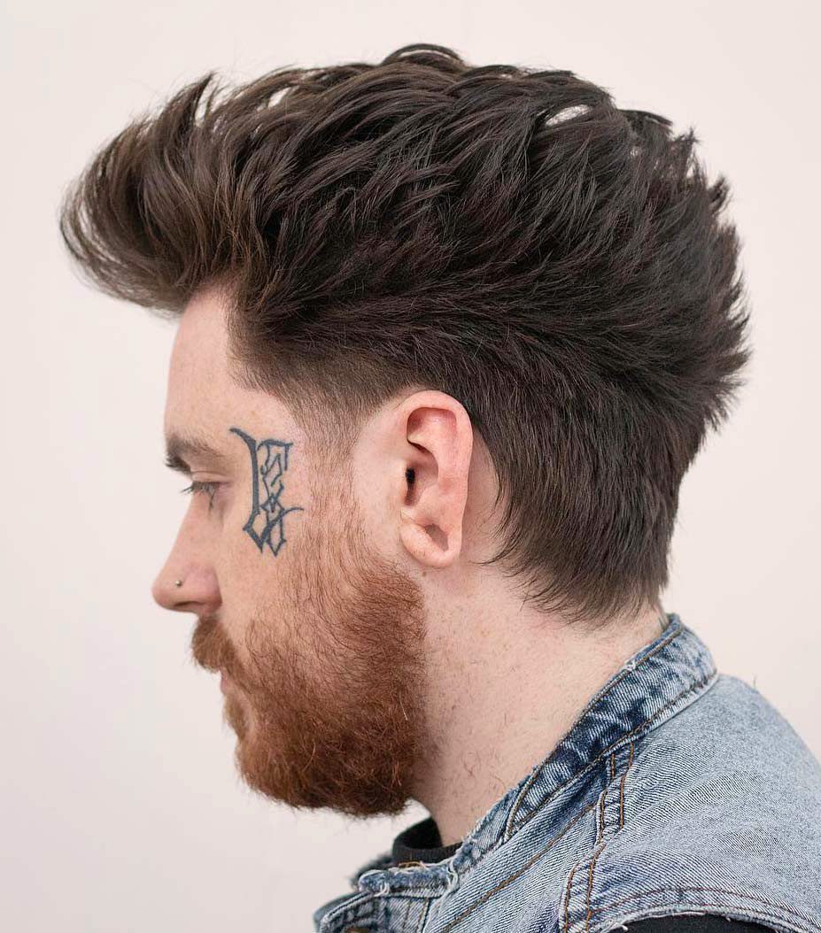 30 Modern Faux Hawk (aka. Fohawk) Hairstyles - Keep it even more exciting |  Haircut Inspiration