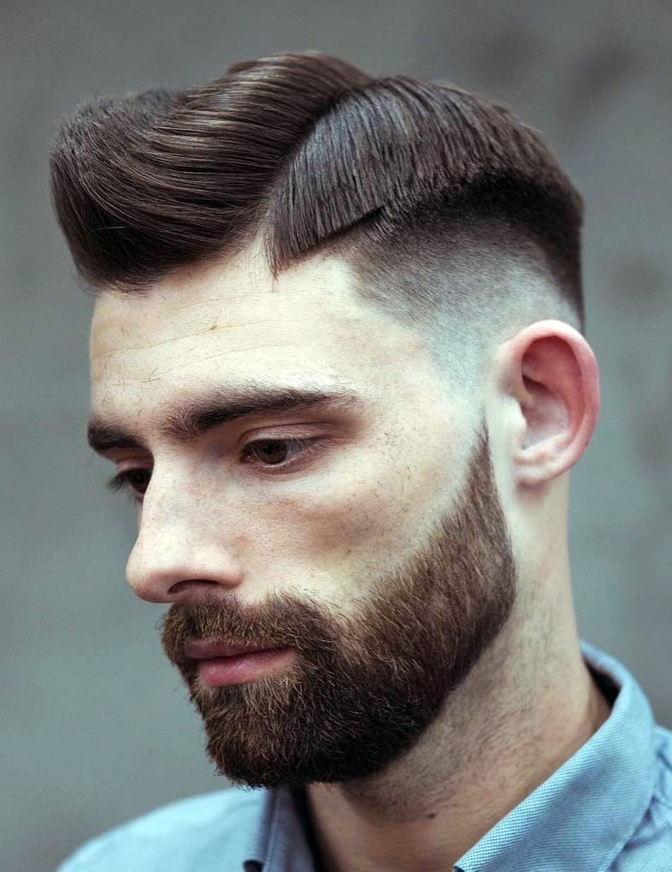 Fine Fade with Side Part