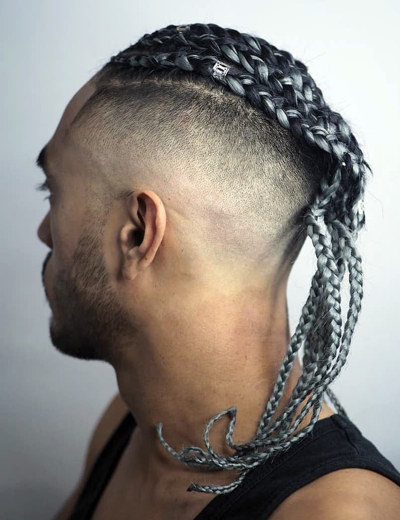 Featured image of post Cornrows With Extensions Men - Make sure they are shaven before coming.