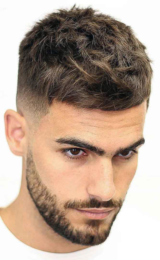 cropped hair male