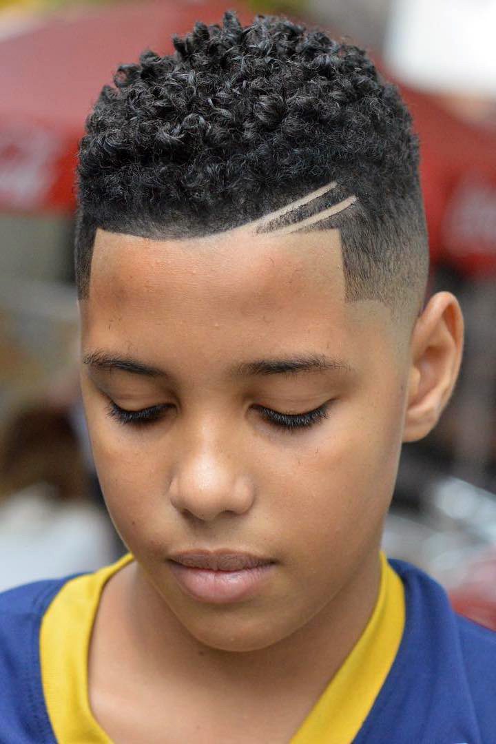 20 Eye Catching Haircuts For Black Boys Fade haircuts are one of the most popular haircuts for black guys. 20 eye catching haircuts for black boys