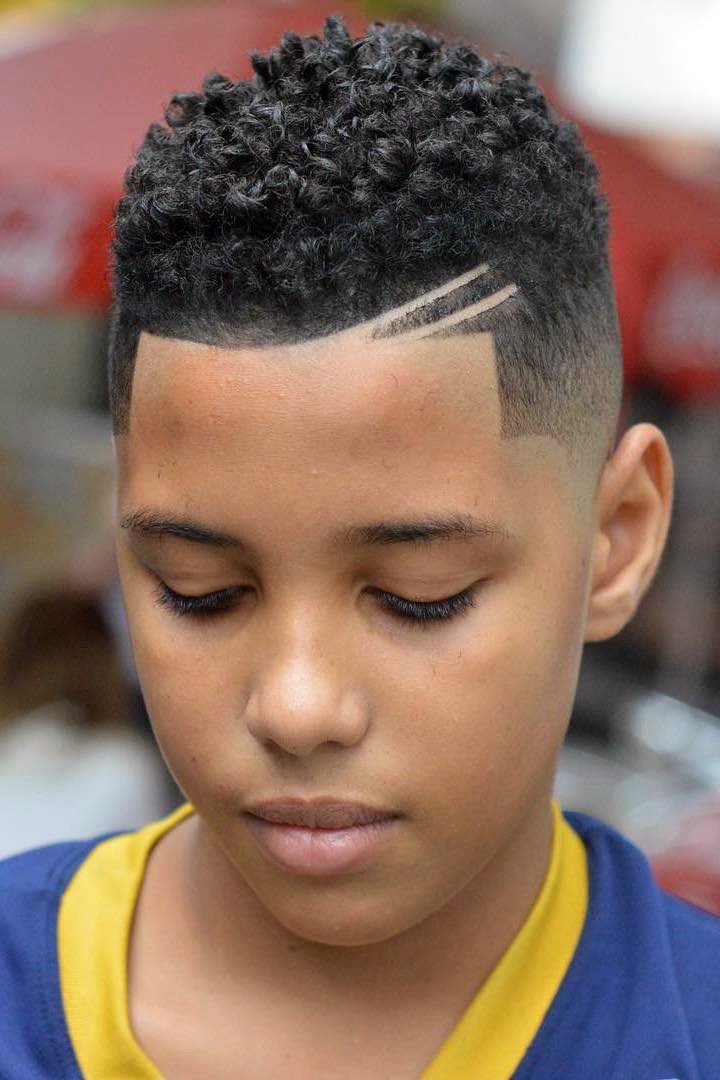 Black Kids Haircut — Black Boys with curly hair