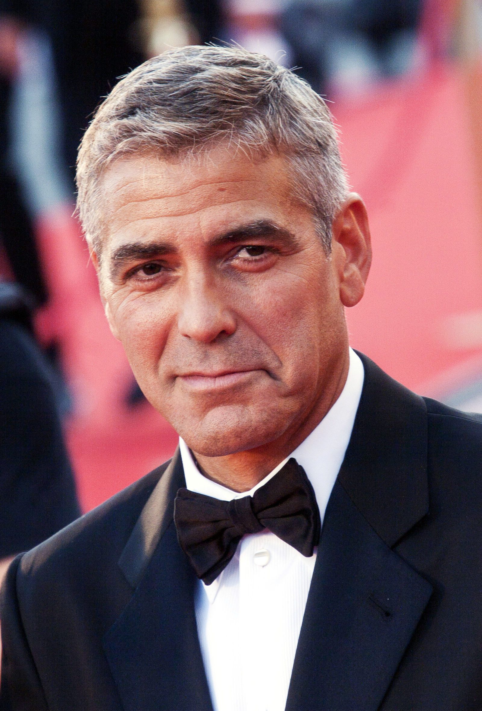 George Clooney's Caesar Inspired Business Cut