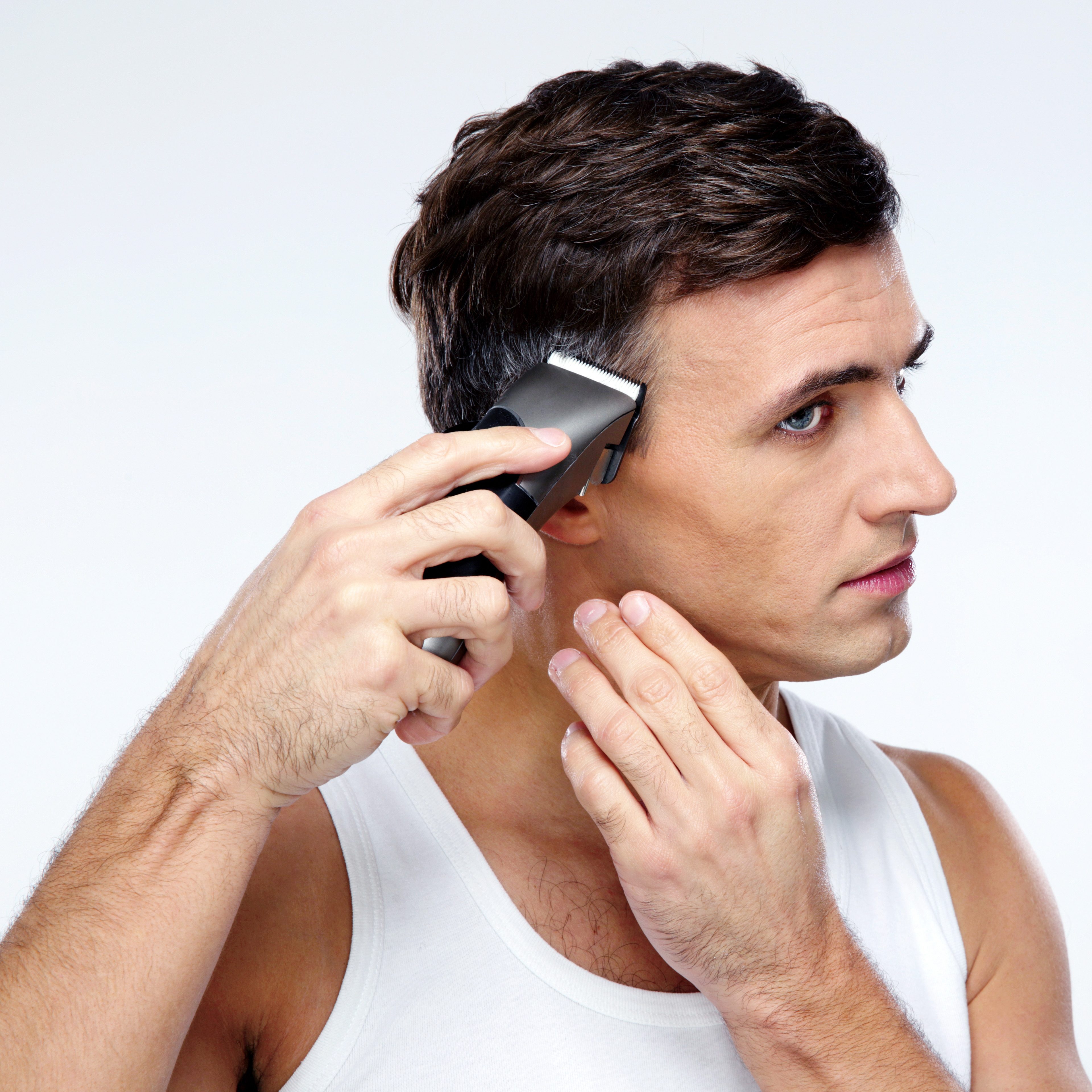 how to cut curly men's hair at home with clippers