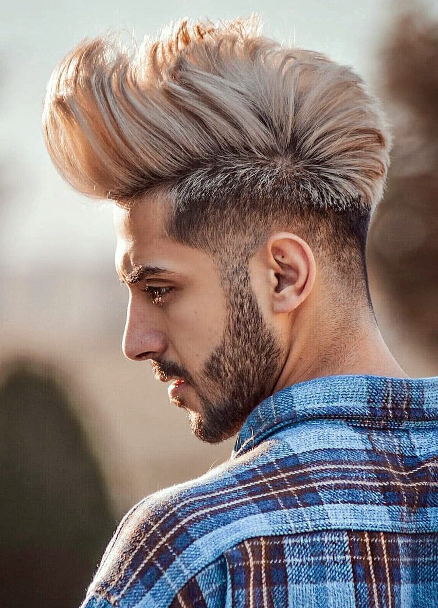 Show Off Your Dyed Hair 10 Colorful Men S Hairstyles