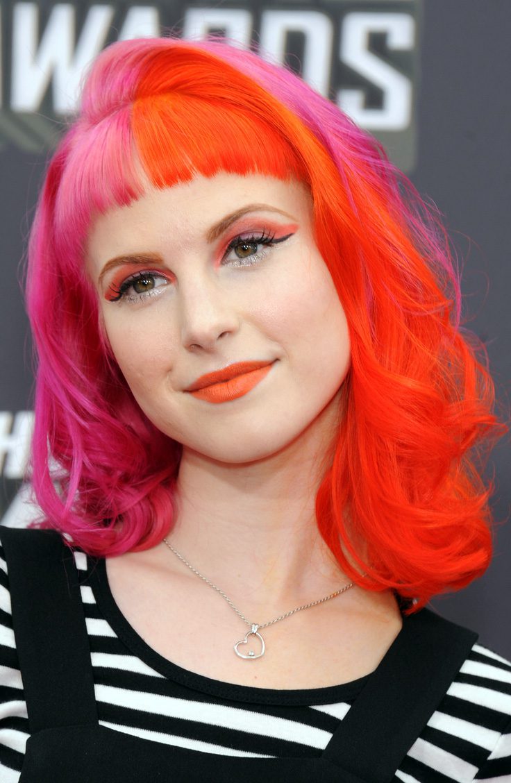 Hayley Williams' Two-Toned Style