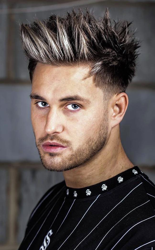 Medium Spiky Hairstyles For Boys