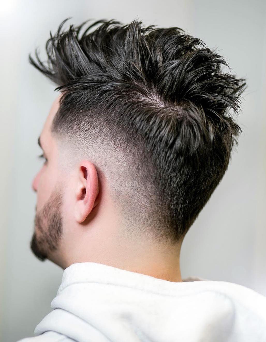 Pompadour with Undercut-26 Stylish Drop Fade Haircut Ideas – Sharp & Unique Style