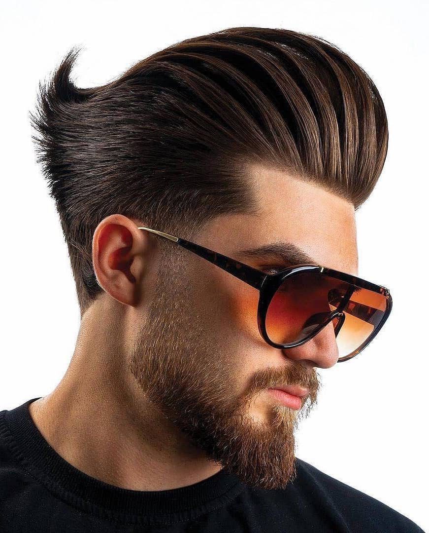 Is Mustache Pompadour a Thing?