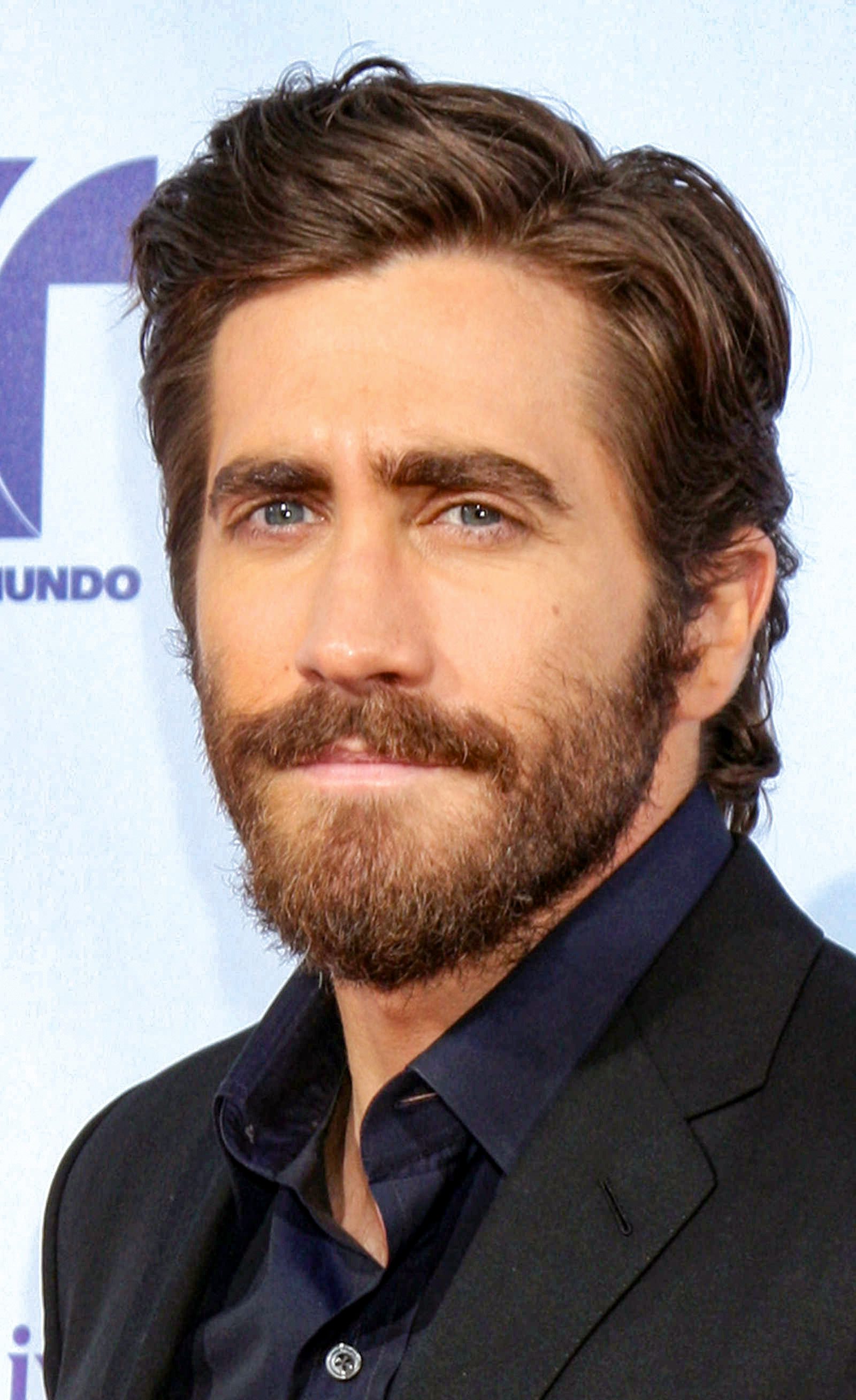 Jake Gyllenhaal Side Part Long Hair Kathy Hutchins Shutterstock.com  1 