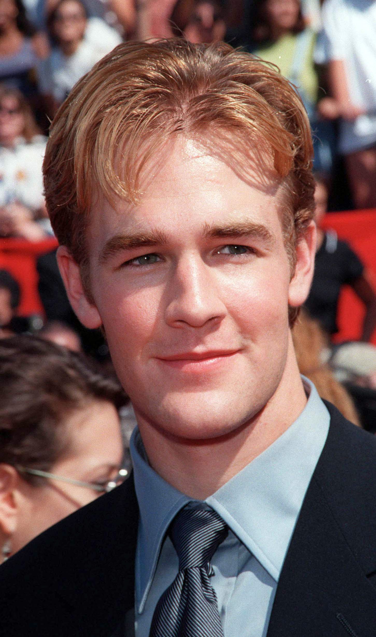 James Van Der Beek's Blonde Curtain Hair