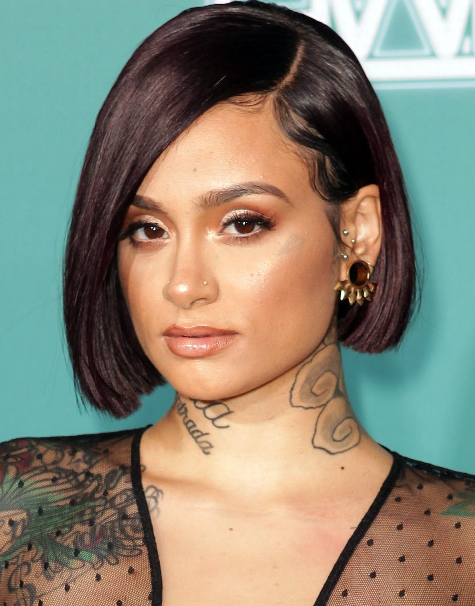 Kehlani's Angled Bob