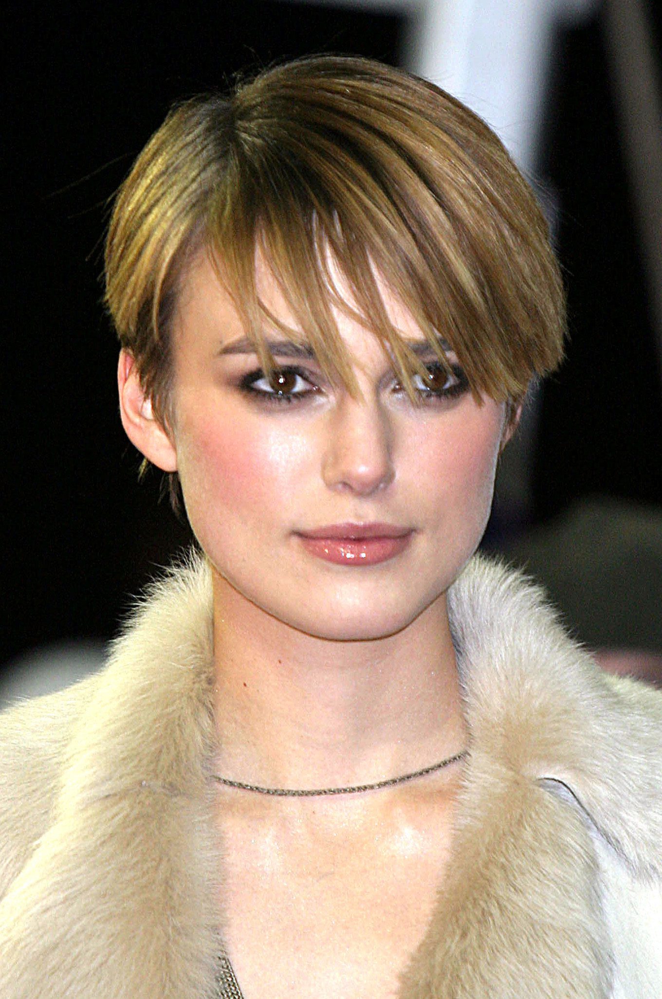 Keira Knightley's Long Bangs