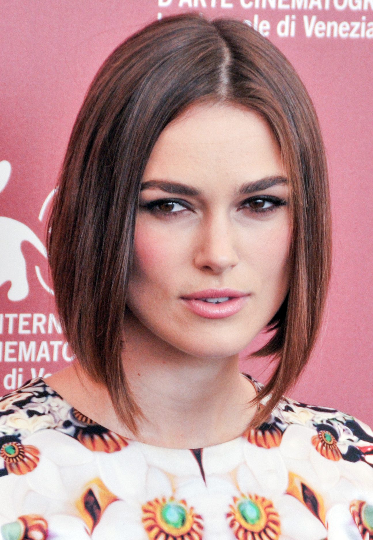 Keira Knightley's Angular Bob