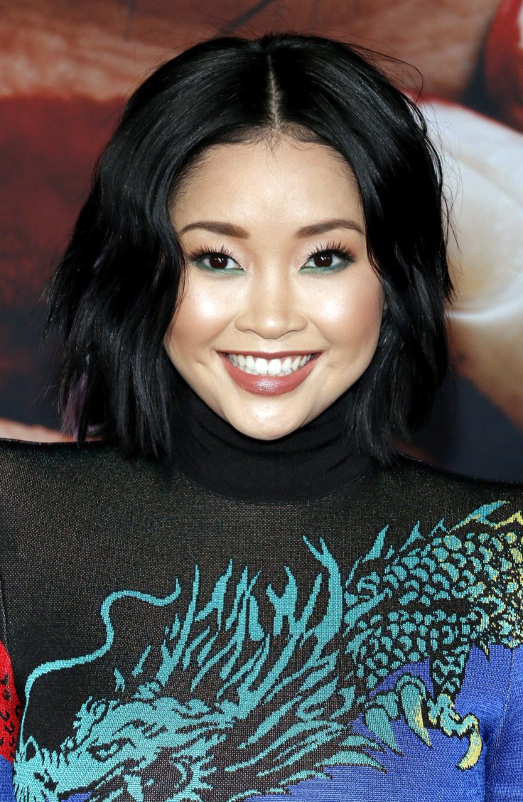 Lana Condor's Center Part Bob