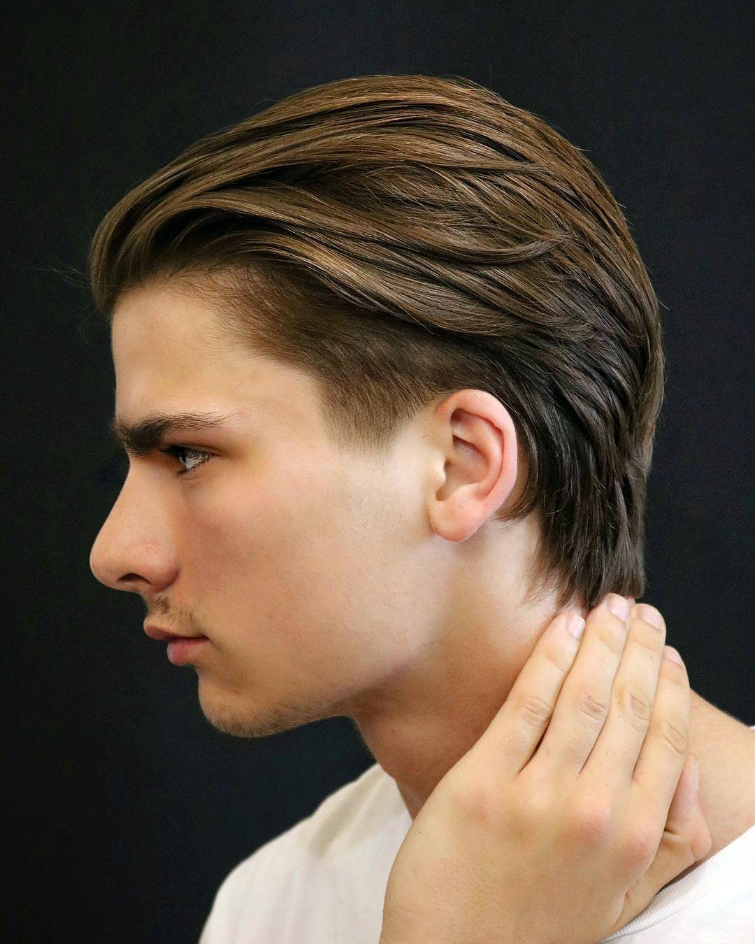 Men's Classic Back And Sides With Long Length On Top | Man For Himself