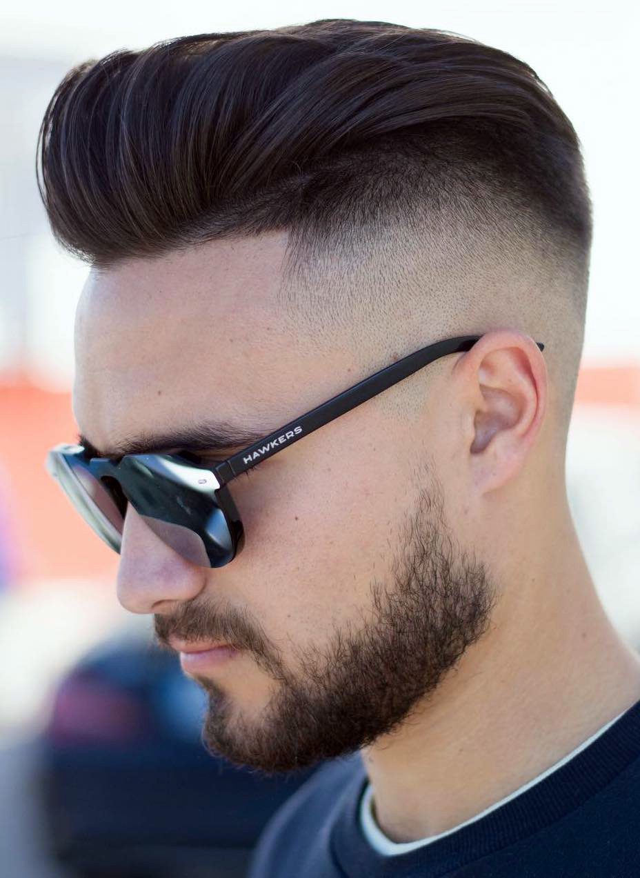 Layered Top with Undercut Fade