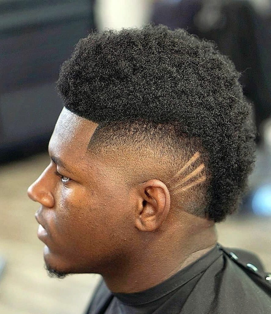 Line Up and Drop Fade 'Fro