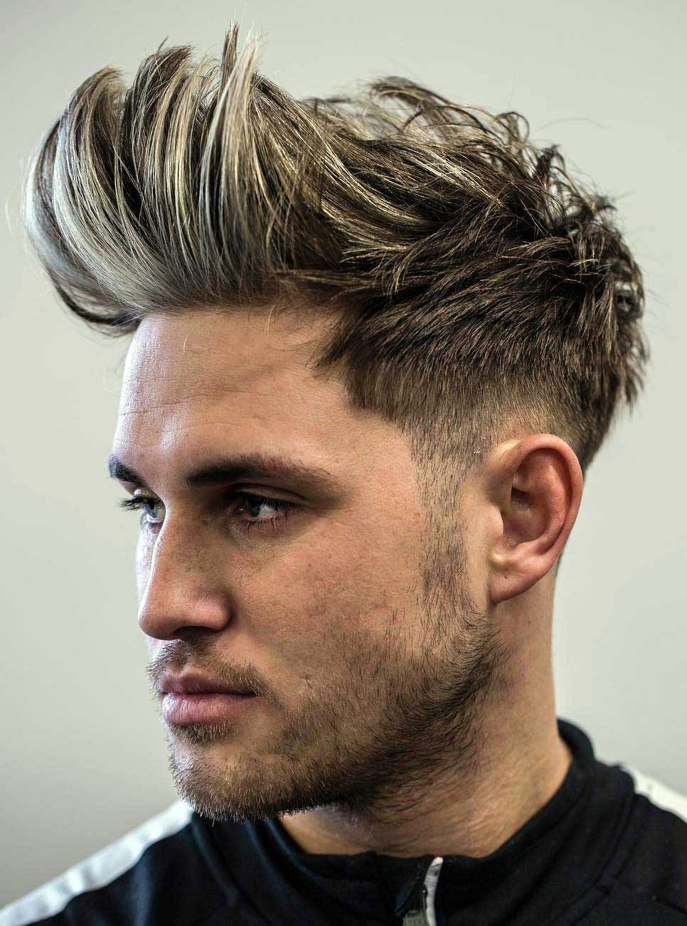 Faux Hawk Hairstyle15 Funky Hairstyles that suit your Beard