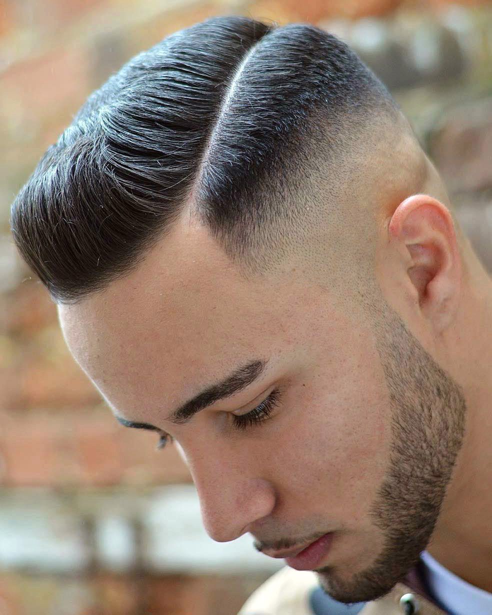 Undercut Pompadour Beard