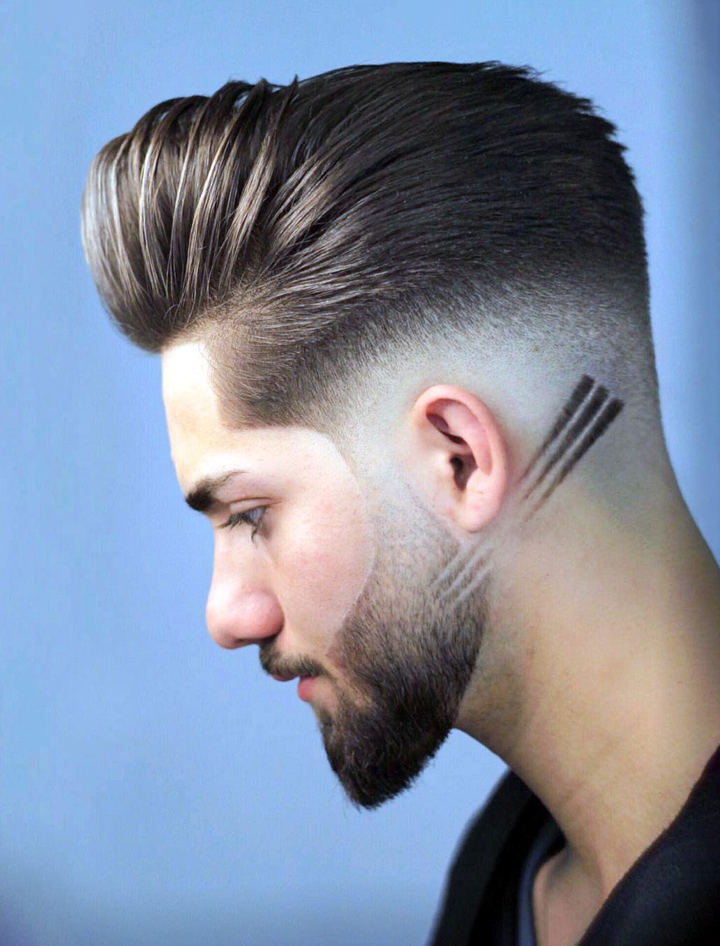 Low fade and Side Line Design