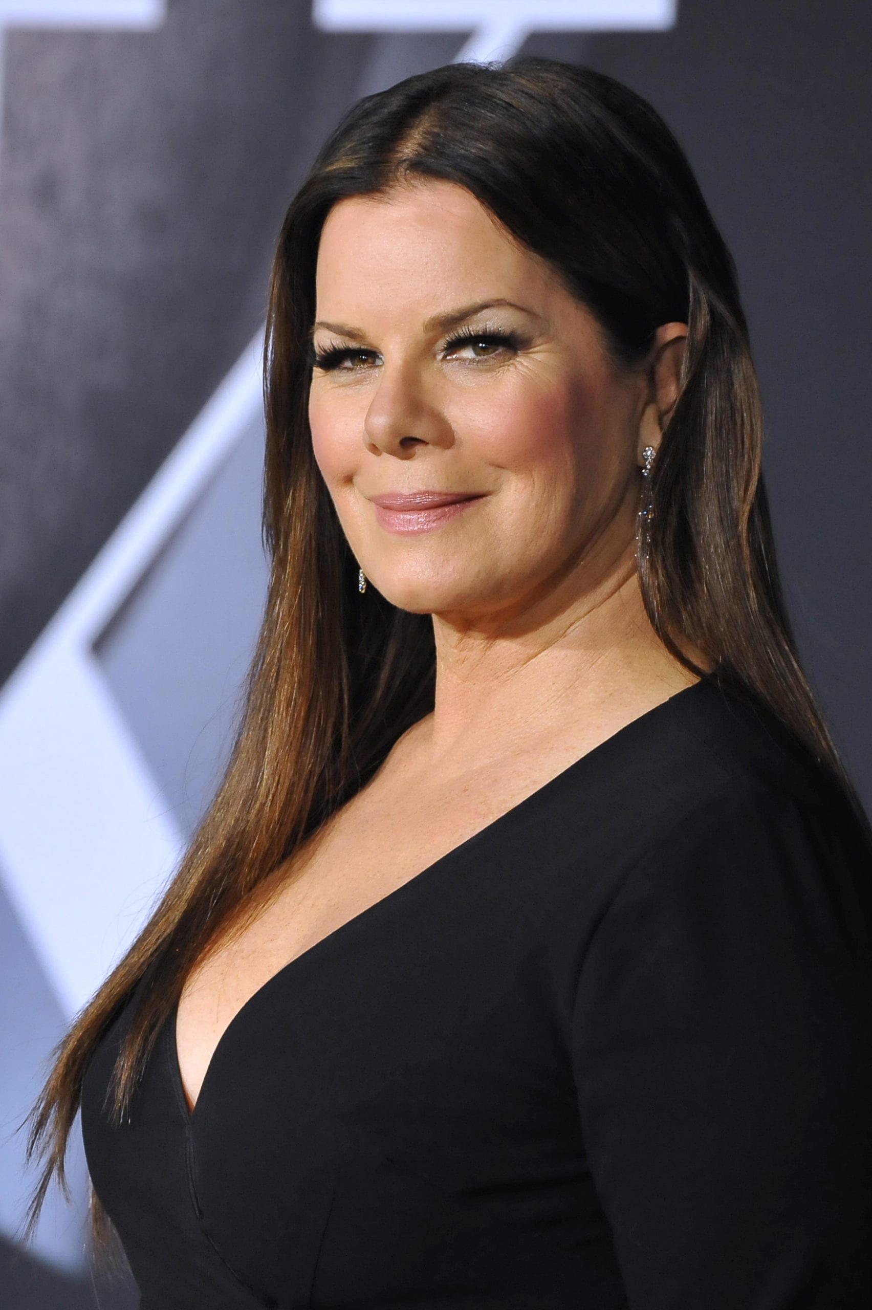 Marcia Gay Harden's Middle Part