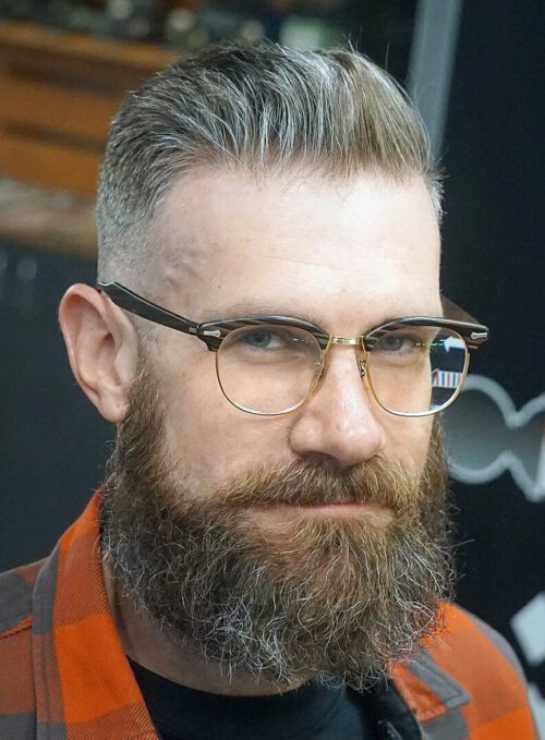 thin hair hairstyles beard volume taper hipster mature