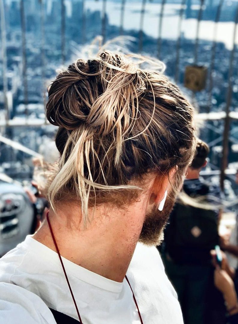 7 Types Of Man Bun Hairstyles Gallery How To 1398