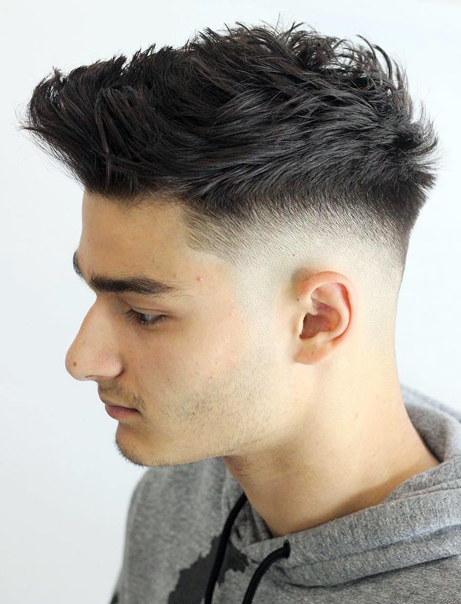Messy Top with Classic Drop Fade