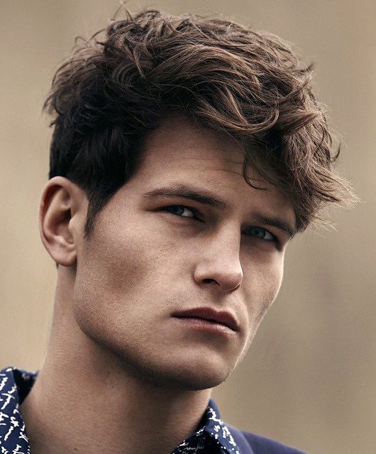 Mens Messy Hairstyle For Thick And Short Hair  Fans Share