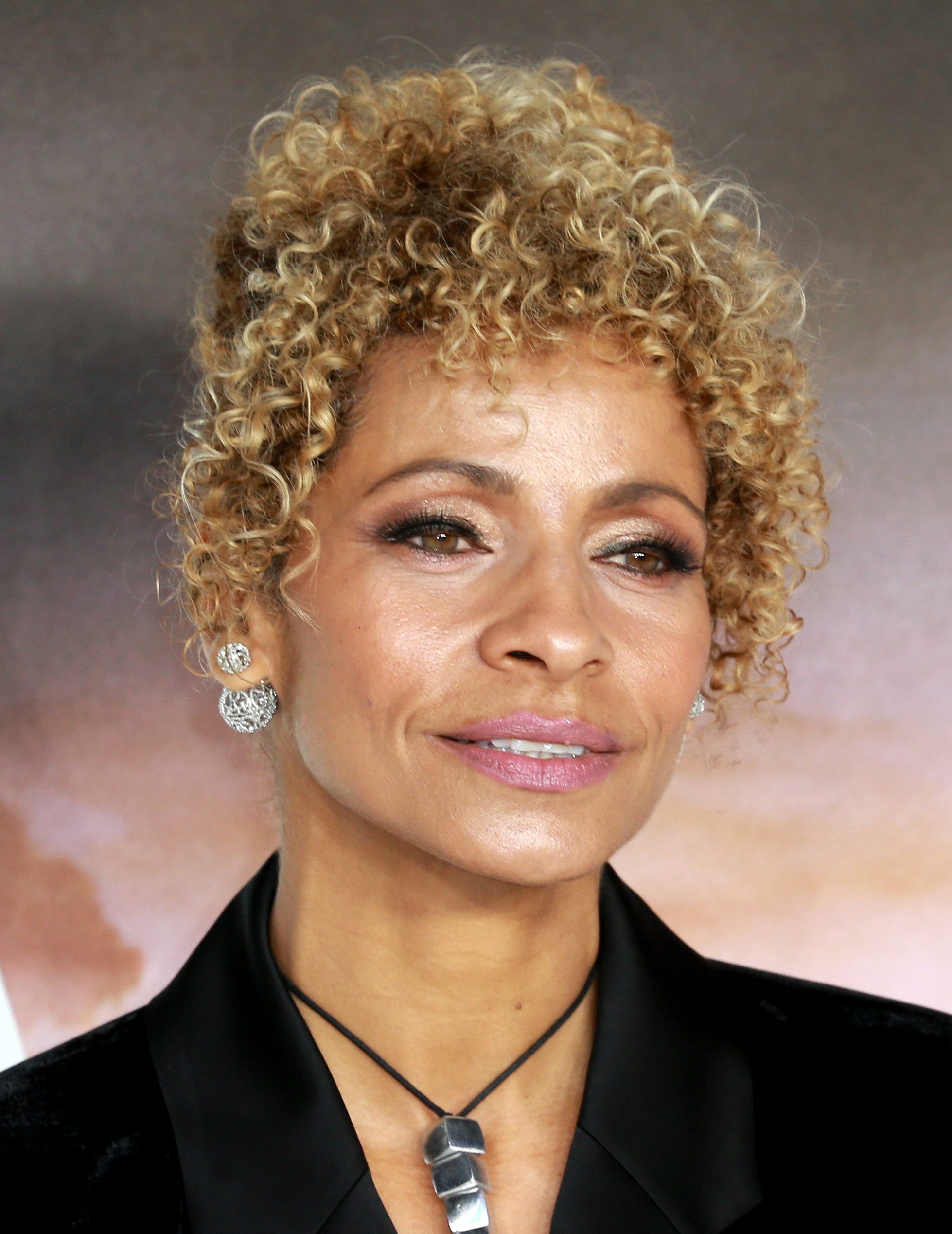 Michelle Hurd's Curly Bangs