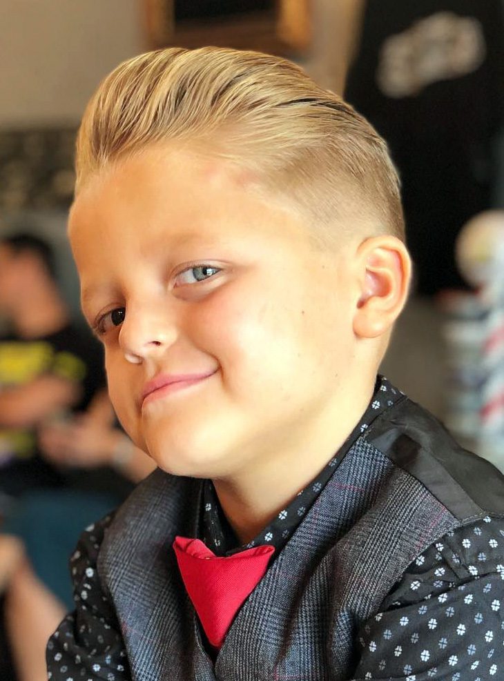 Toddler Haircut: Mini Pompadour