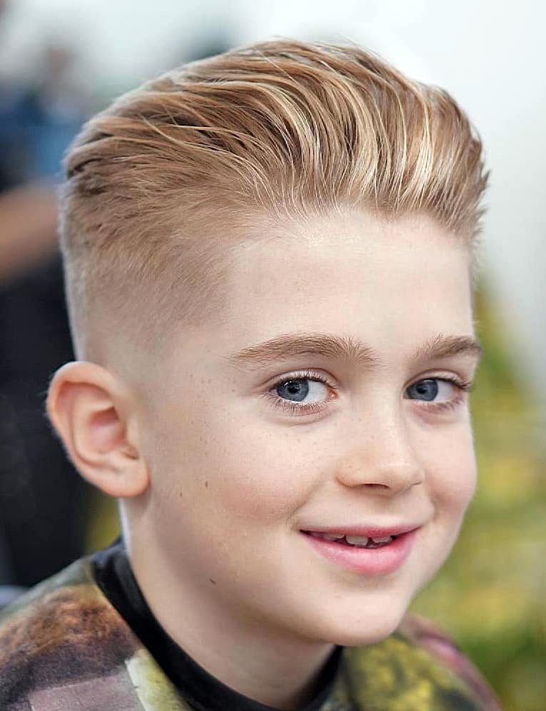 100 Excellent School Haircuts For Boys Styling Tips Brush the hair on either side to keep it in place. 100 excellent school haircuts for boys
