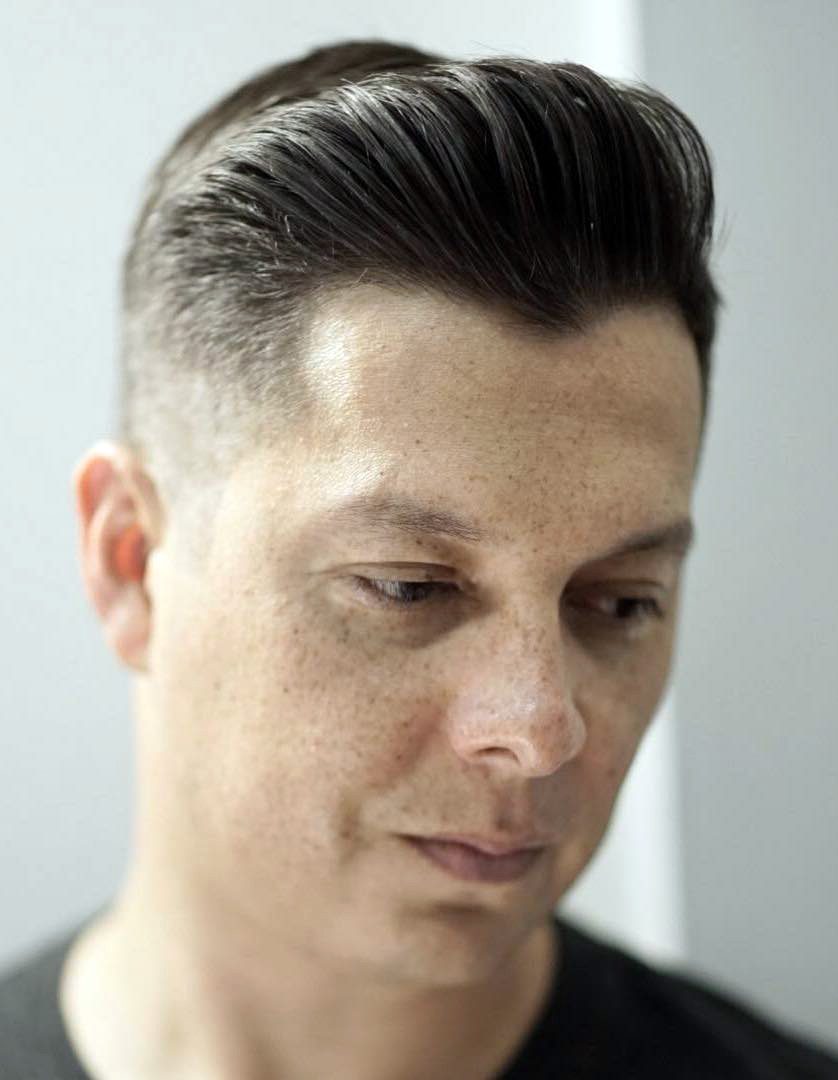 Neat Thin Hair Pompadour