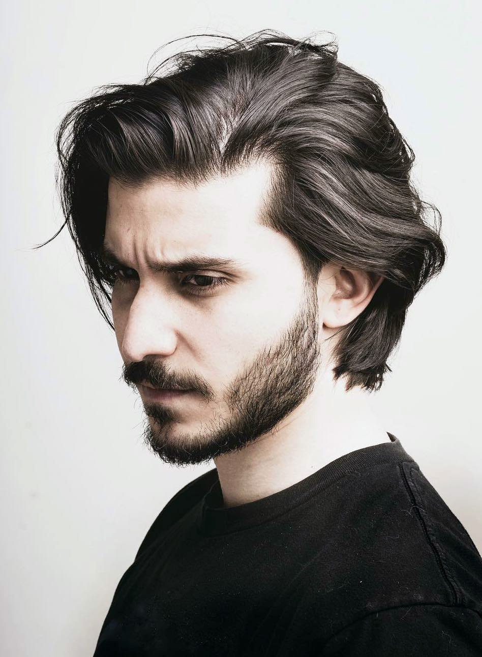 86 Cute Men s middle part flow haircut for Trend in 2022 | Hairstyle