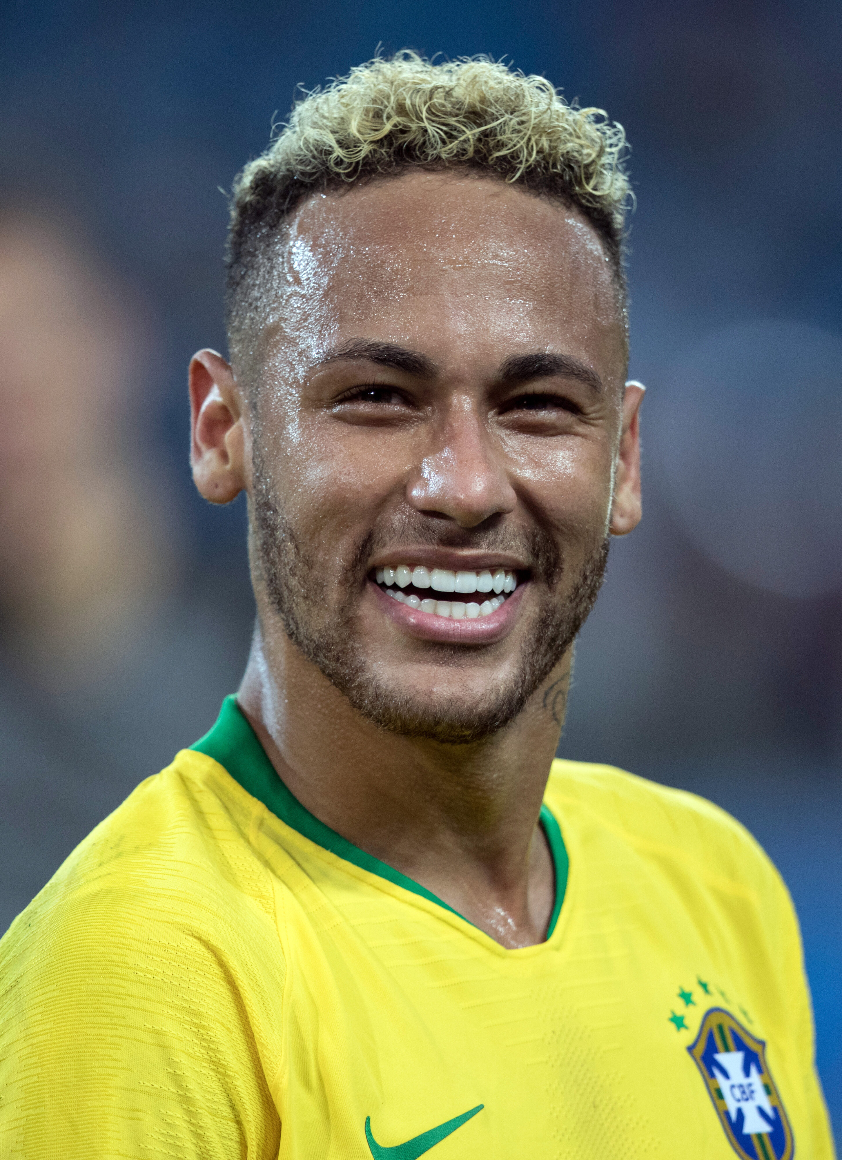 Neymar's Dyed Disconnected Undercut