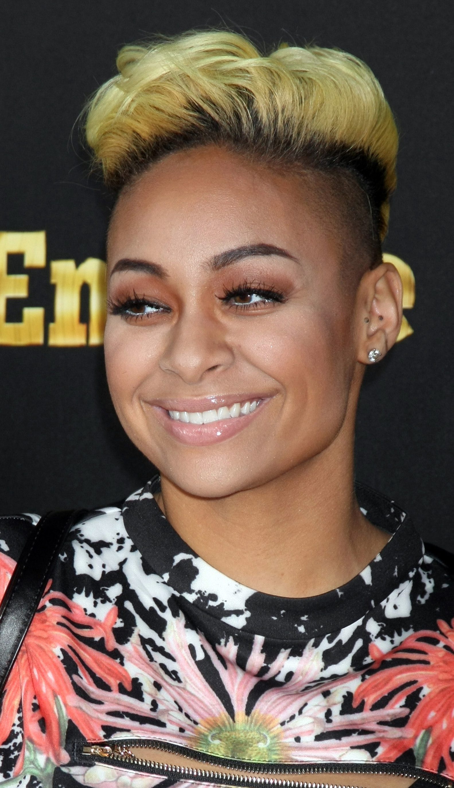 Raven Symone’s Undercut And Dyed Top