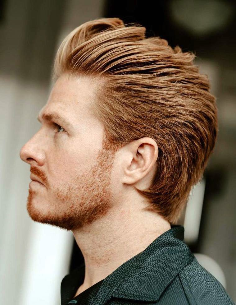 Rusty Blonde Combed Pushback