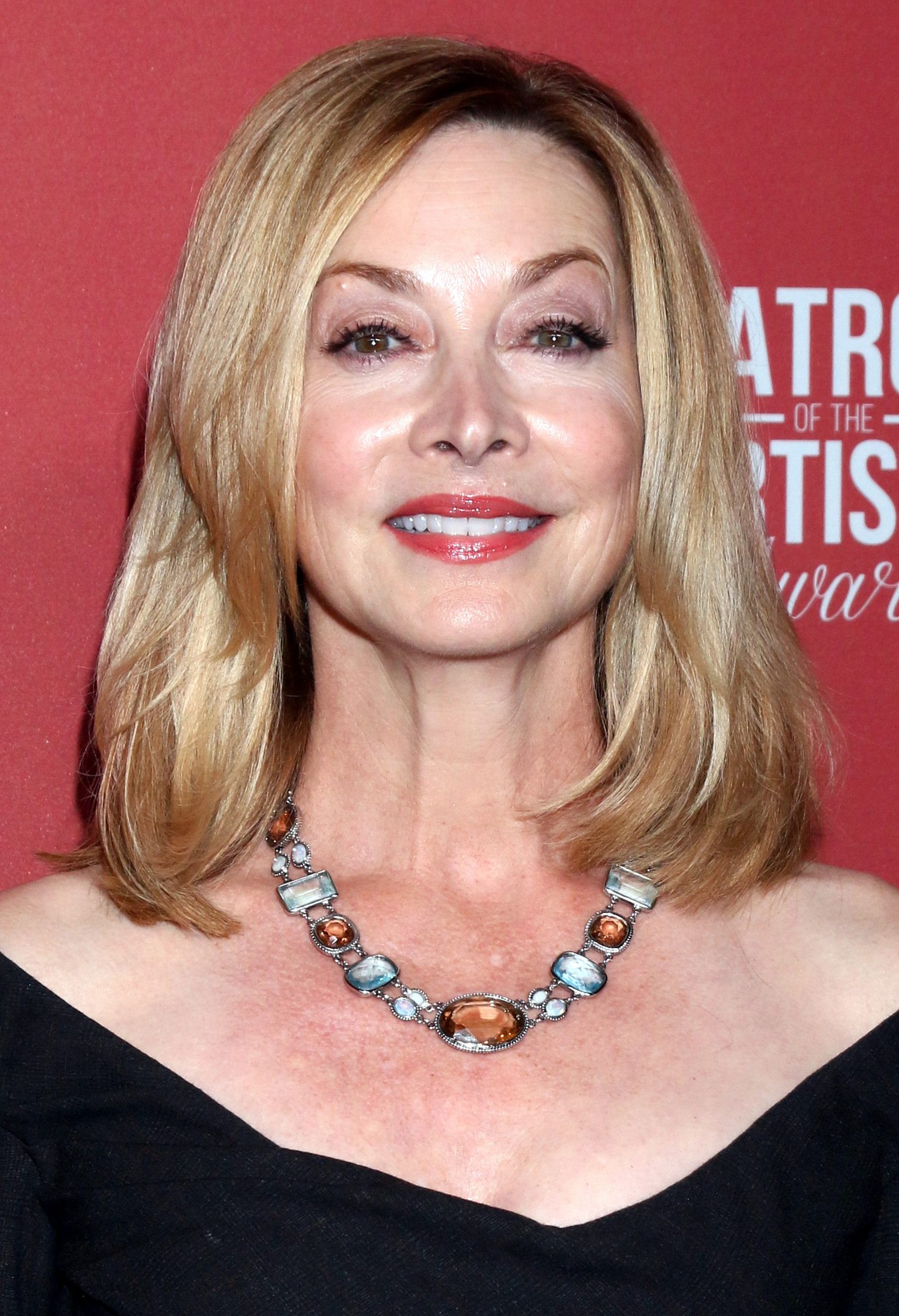 Sharon Lawrence's Medium Blonde Hair