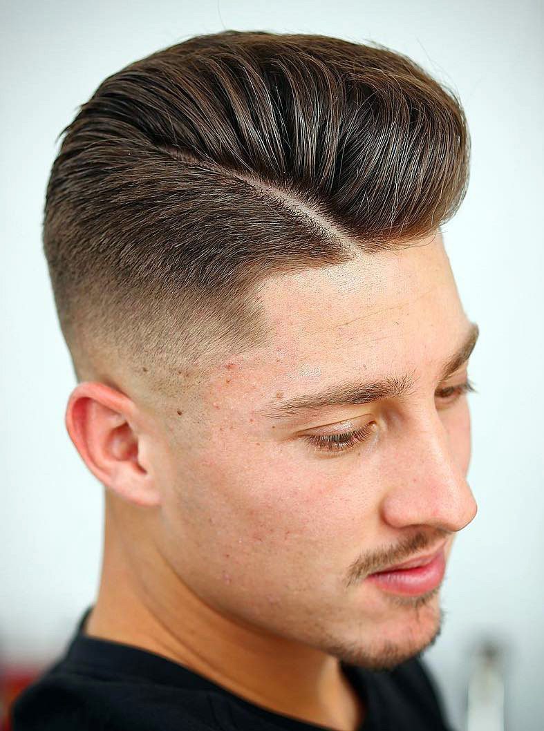 Sharp Part with Taper Fade