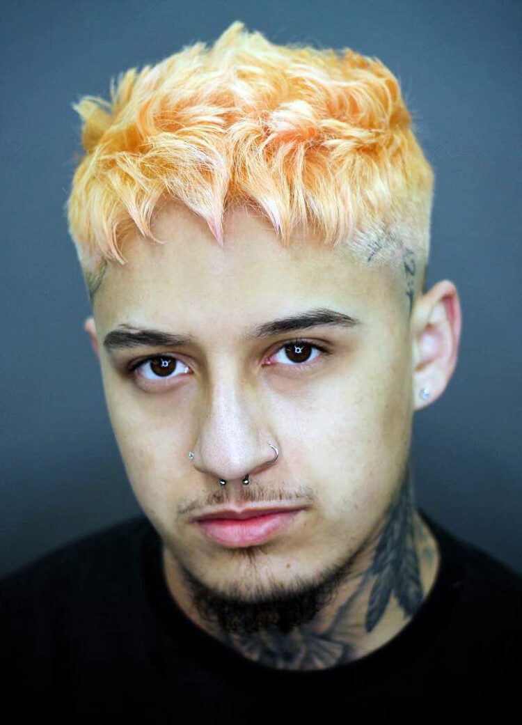 Show Off Your Dyed Hair 10 Colorful Mens Hairstyles Haircut Inspiration 8362