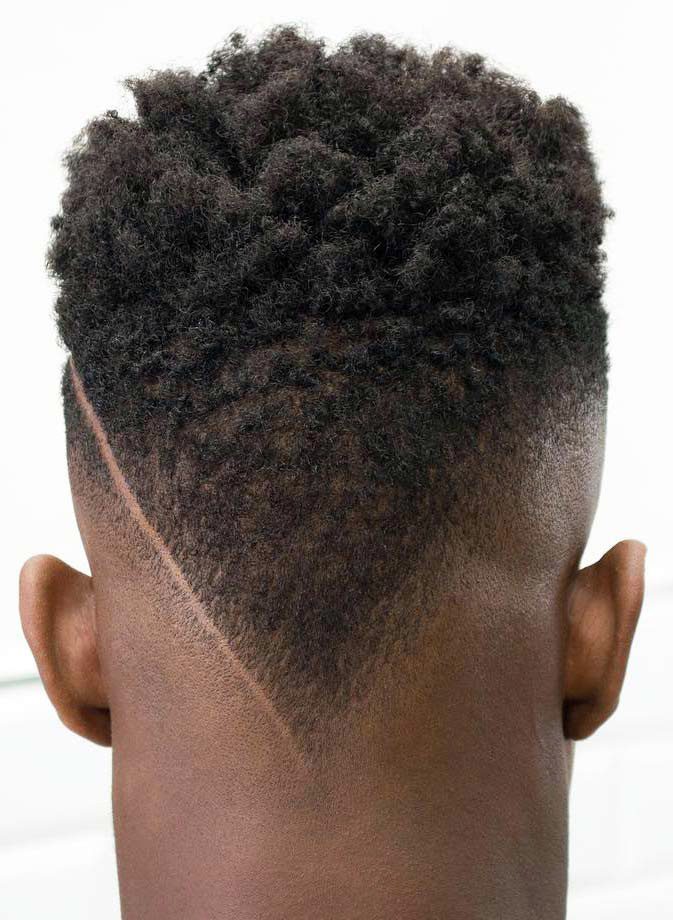 Afro with Taper