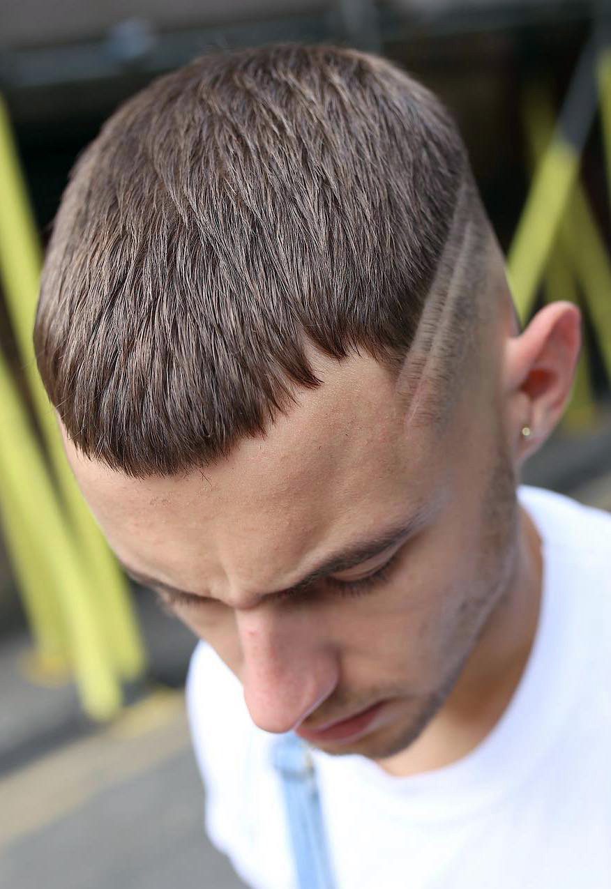Short French Crop with Skin Fade