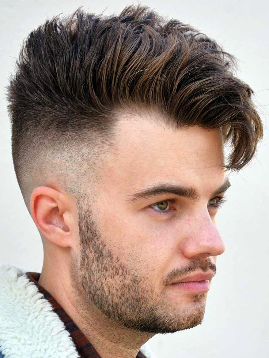 30 Stylish Side Swept Undercut Hairstyles For Men in 2024 | Short fade  haircut, Short hair with beard, Mens haircuts fade