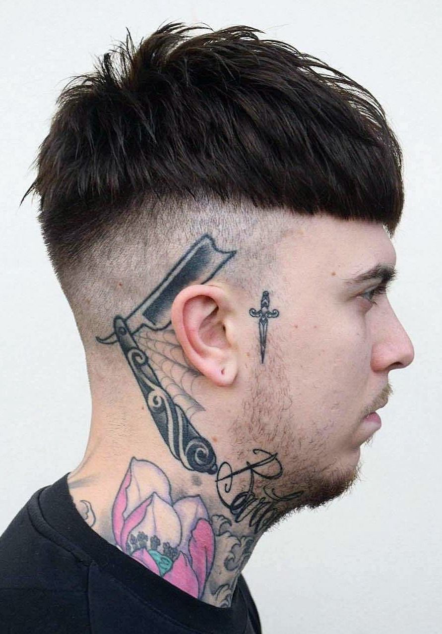 Face Tattoos for Men  Ideas and Designs for Guys