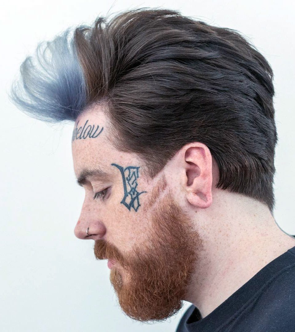 Show Off Your Dyed Hair 10 Colorful Men S Hairstyles