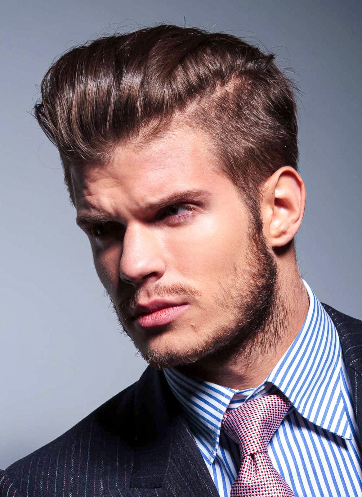 How To Style the Sleek and Edgy Slicked Back Men's Hairstyle