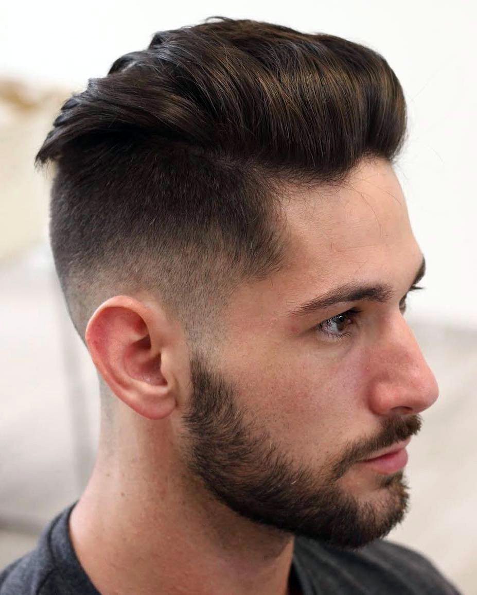 Escovado para trás Taper Fade