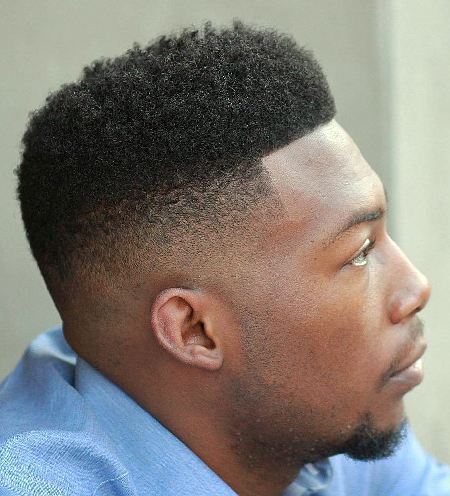 Taper Fade with Mild Line Up