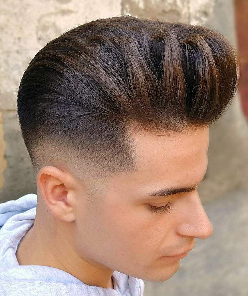 Taper Fade with highlighted Layers